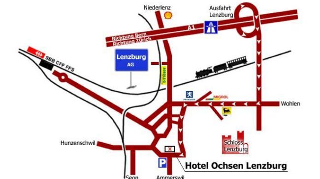 Отель Ochsen Ленцбург Удобства фото